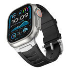 Alloy Fluorine Rubber New Sports Watch Strap