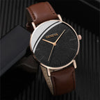 Men Watch Set Fashion Casual Business Quartz Watch Fashion Casual Bracelet Wrist watches full set box