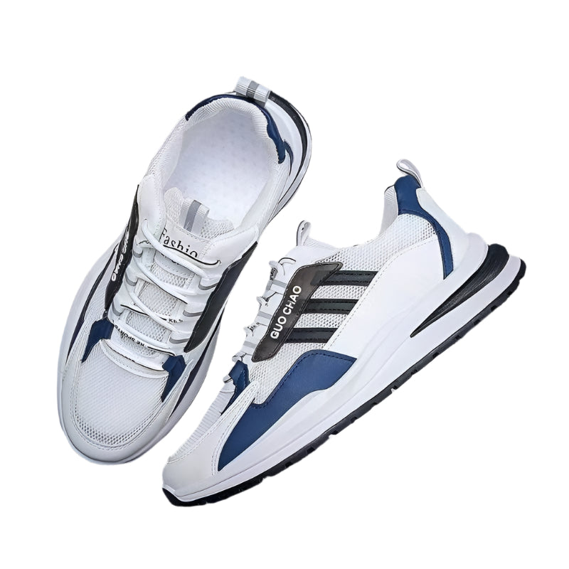 Mesh Breathable Lace Up Running Sneaker Men's