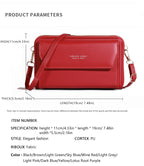 Women's Fashionable Shoulder Bag Original Leather Large Capacity Crossbody Bag Zipper Pocket Women's Shoulder Bag - Acquisti Online