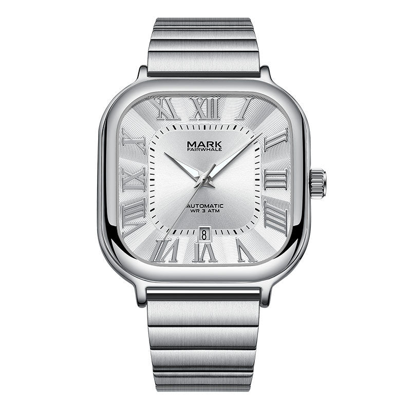 Mark Fairwhale Classic Square Luxury Watch Unique Automatic Mechanical Casual Fashion Men's Watch