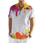 Fashion Summer Graffiti 3D Printing Shirt Men - Acquisti Online