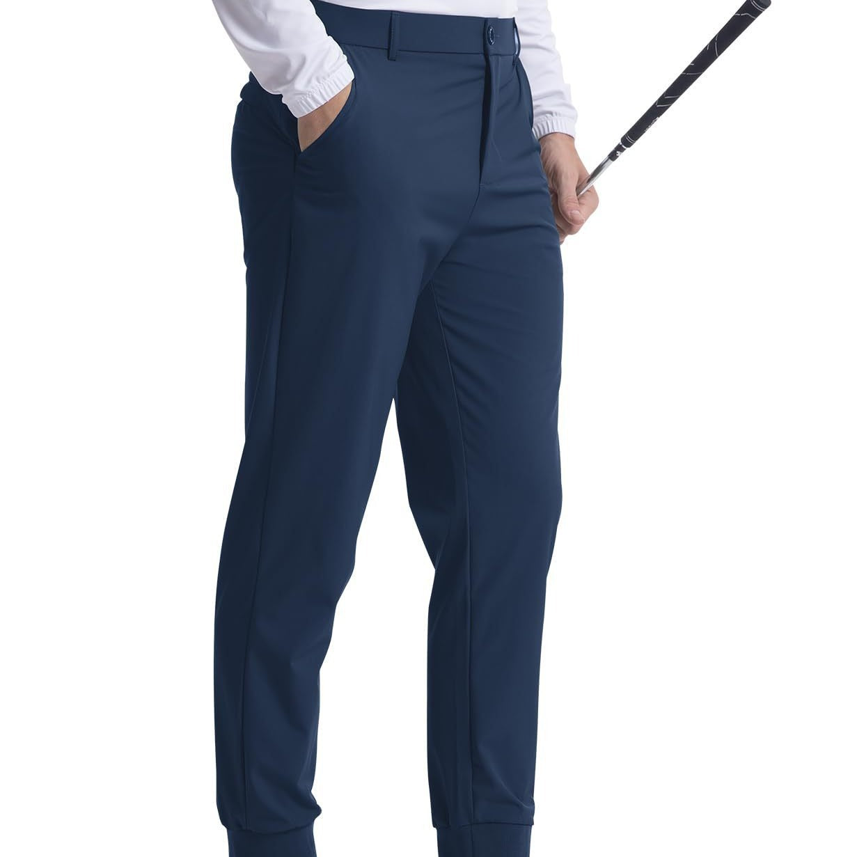 Fashionable Men's Stretch Jogging Slim Trousers