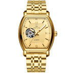 Men's Mechanical Waterproof Business Clock Luxury Skeleton Automatic Mechanical Wristwatches for Men