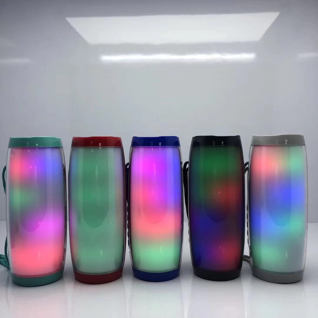 Mini Bluetooth Speaker Outdoor LED Lantern Wireless Small Audio Plug-in Card Desktop Car E-commerce Subwoofer