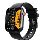 Orologio intelligente Bluetooth con chiamata, frequenza cardiaca, temperatura corporea, assistente vocale, braccialetto intelligente, orologio intelligente sportivo