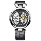 LIGE Creative Quartz Watches Fashion Casual Waterproof Auto Date Leather Men Watch Luxury Watch for Men - Acquisti Online