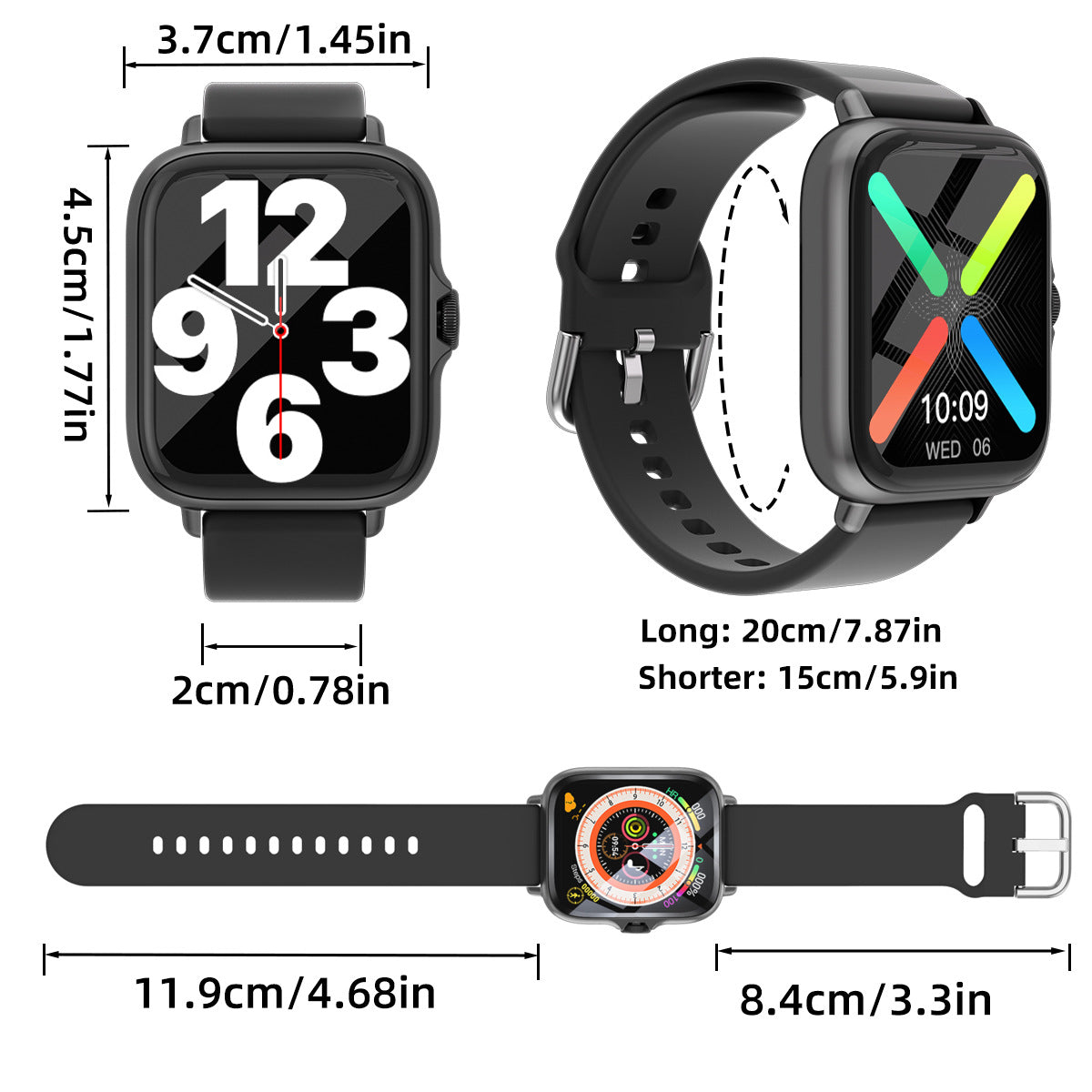 Smartwatch Bluetooth Multifunzione