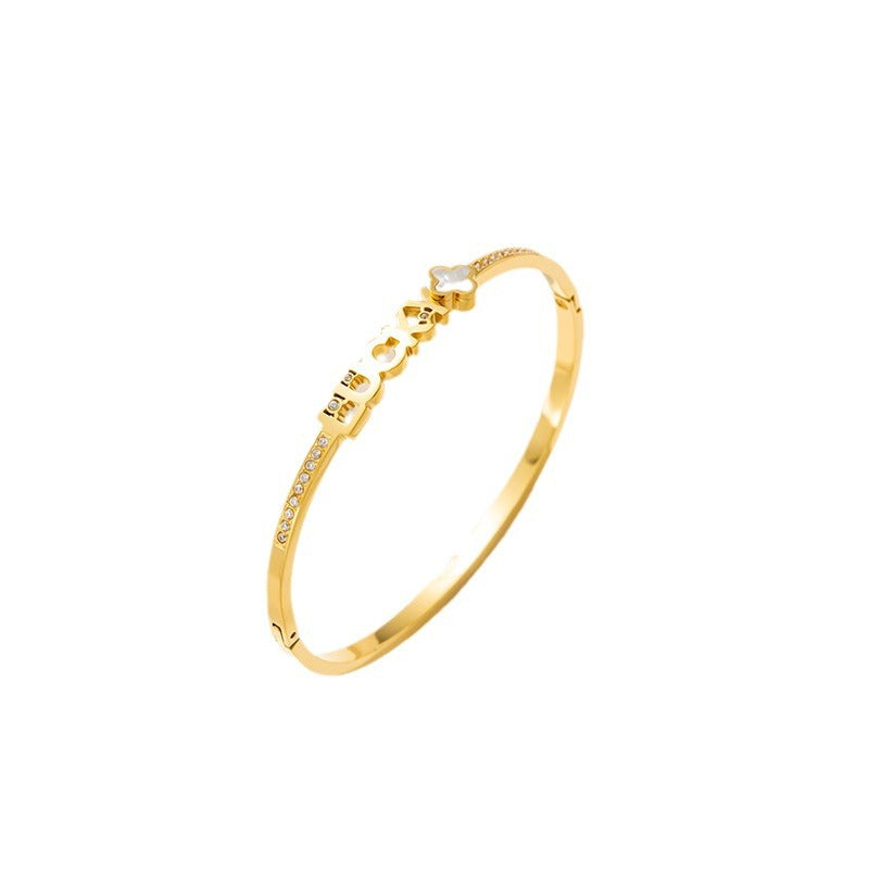 Women's Non-fading Gold Plated Bracelet