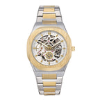 BESTWIN Men's Luxury Automatic Mechanical Watch Hollow Butterfly Clasp Alloy case waterproof men watch