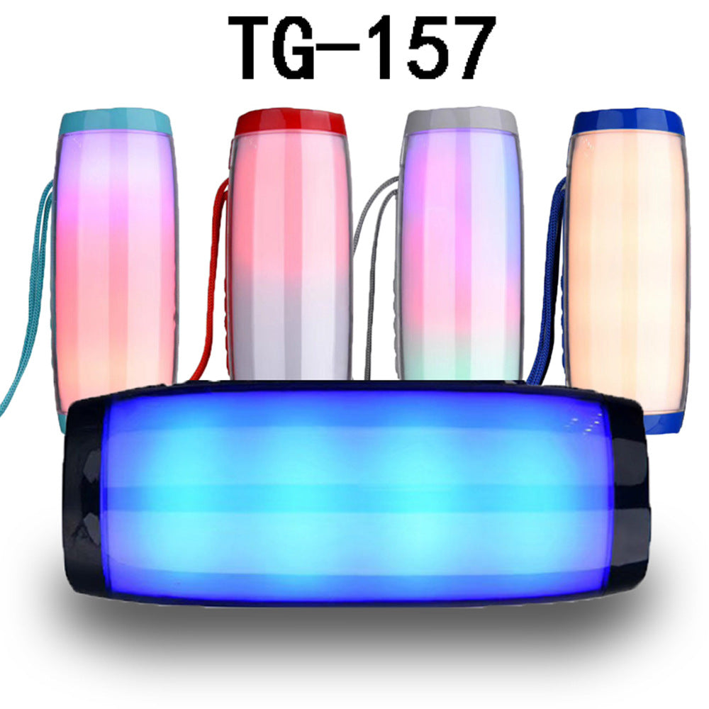 Mini Bluetooth Speaker Outdoor LED Lantern Wireless Small Audio Plug-in Card Desktop Car E-commerce Subwoofer