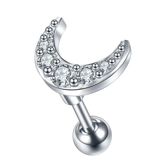 Stainless Steel Micro-inlaid Special-interest Design Butterfly Zircon Earrings - Acquisti Online