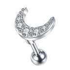 Stainless Steel Micro-inlaid Special-interest Design Butterfly Zircon Earrings - Acquisti Online