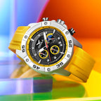 ONOLA New Fashion Casual Men's Watch Multifunctional Fluorescent Tape Waterproof Quartz Military Watch High Quality Men's Watch