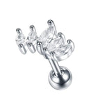 Stainless Steel Micro-inlaid Special-interest Design Butterfly Zircon Earrings - Acquisti Online