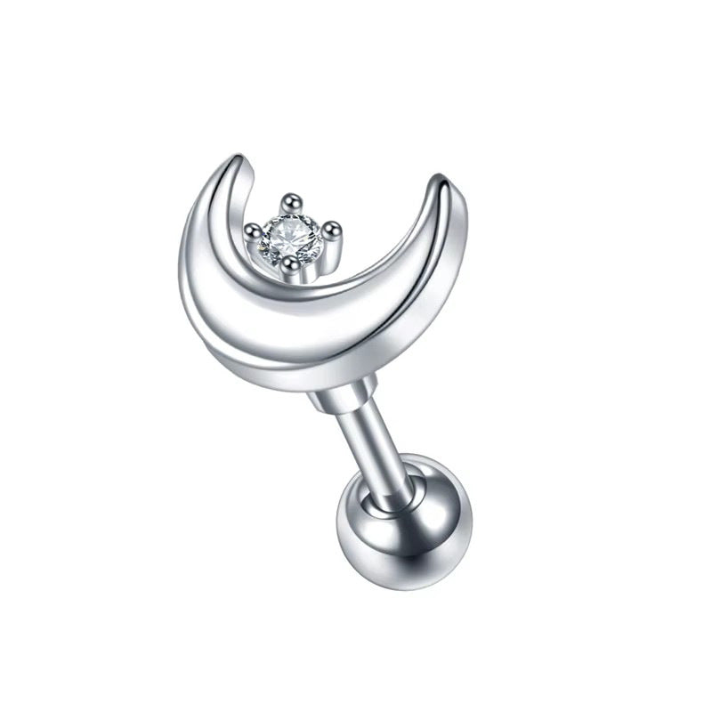 Stainless Steel Micro-inlaid Special-interest Design Butterfly Zircon Earrings - Acquisti Online