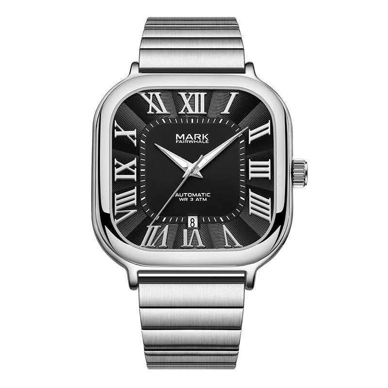 Mark Fairwhale Classic Square Luxury Watch Unique Automatic Mechanical Casual Fashion Men's Watch