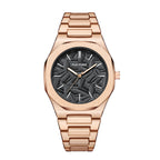 PINTIME Women Fashionable Quartz Watch Stainless Steel Waterproof Luminous Autometic Movemen Women Watch