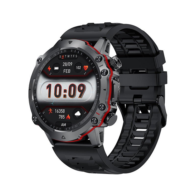 Man Multifunction Sports Bluetooth 1.43 in Amoled Display Smart Watch - Acquisti Online