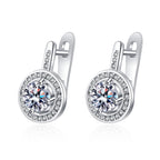 Fashion Design European And American Zircon Earrings For Women's