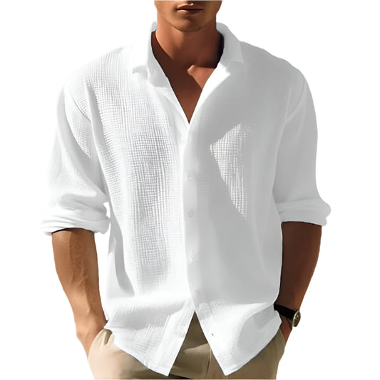 Men's Long Sleeve Single Breasted Fashion Tops