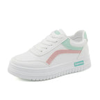 New Summer New White Shoes Spring And Autumn Versatile Shoes Thick Bottom Street Shooting Flat Shoes Korean Style
