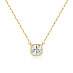 Koreaanse sieraden met diamanten bezette ketting 925 zilver Fairy Temperamental All-match Simple