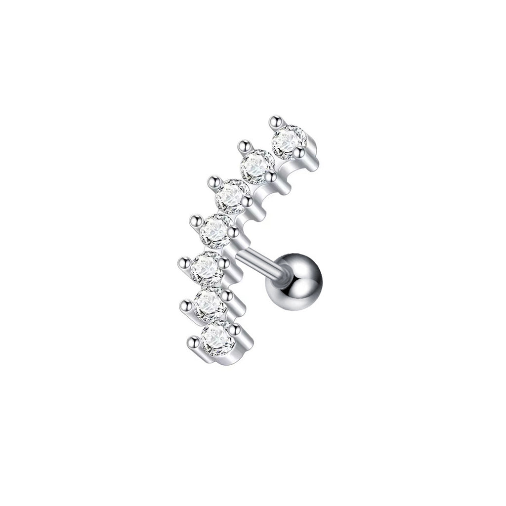 Stainless Steel Micro-inlaid Special-interest Design Butterfly Zircon Earrings - Acquisti Online
