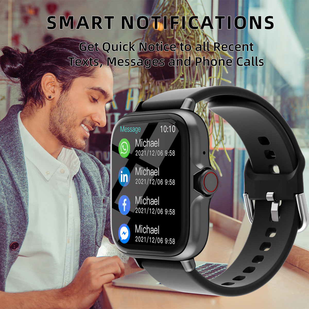 Smartwatch Bluetooth Multifunzione