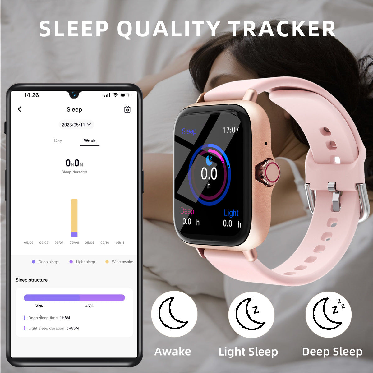 Smartwatch Bluetooth Multifunzione