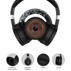 E88a Bluetooth Headset Folding Stereo Overhead Wireless Over Ear BT Wireless Headset Noise Cancelling Headphones