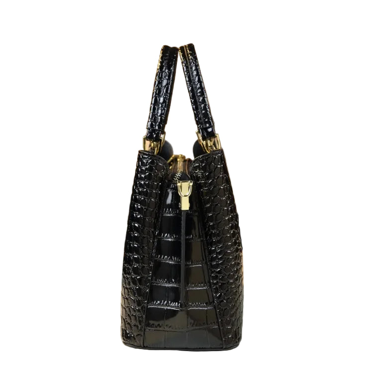 Luxe handtas voor dames, grote capaciteit, PU-ritssluiting, schoudertas voor dames, modieuze crossbodytas voor dames