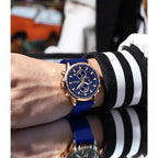 CRRJU 2315 Man Sports Silicon Band Casual Wristwatch - Acquisti Online