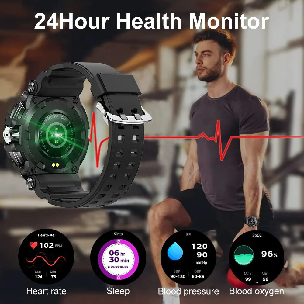 Man Bluetooth Sports Smart Watch 1.5 inch Display Watch - Acquisti Online