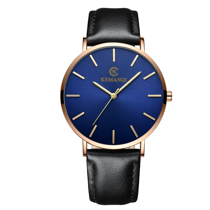 2025 Fashionable Luxury Women Quartz Watch Business Style Blu-ray Quartz Stainless steel Leather band Quartz watch