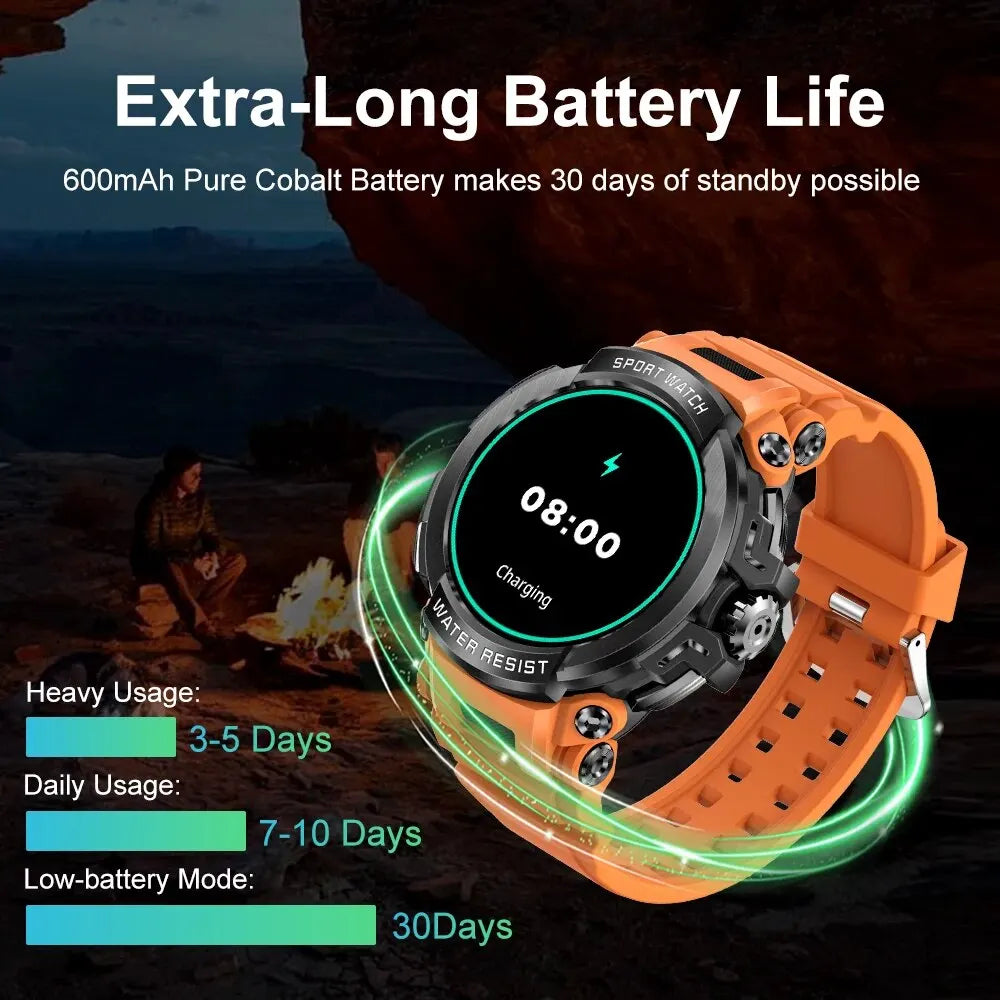 Man Bluetooth Sports Smart Watch 1.5 inch Display Watch - Acquisti Online