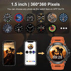 Man Bluetooth Sports Smart Watch 1.5 inch Display Watch - Acquisti Online