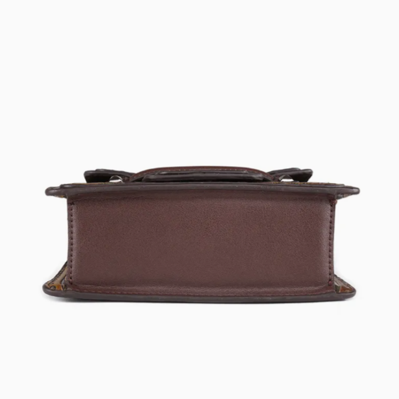 Handtas voor dames, multi-pocket crossbody, schoudertas met grote capaciteit, modieuze handbeschilderde schoudertas voor dames
