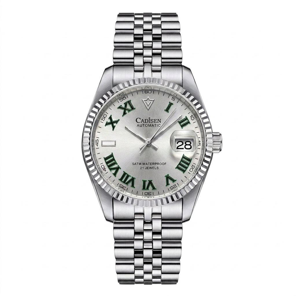 CADISEN C8228G Business Casual Automatic Steel Watch