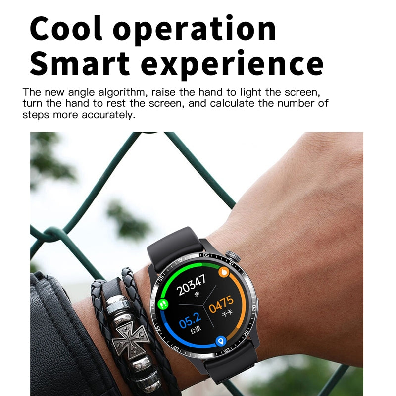 F207 Smart Watch 1.35-Inch Narrow Edge Screen Man Bluetooth Smartwatch - Acquisti Online