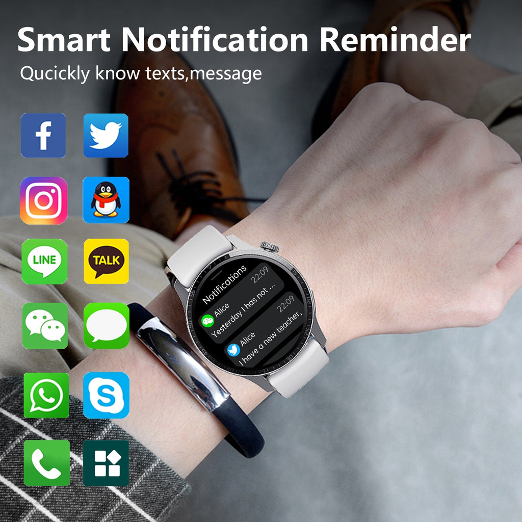 F207 Smart Watch 1.35-Inch Narrow Edge Screen Man Bluetooth Smartwatch - Acquisti Online