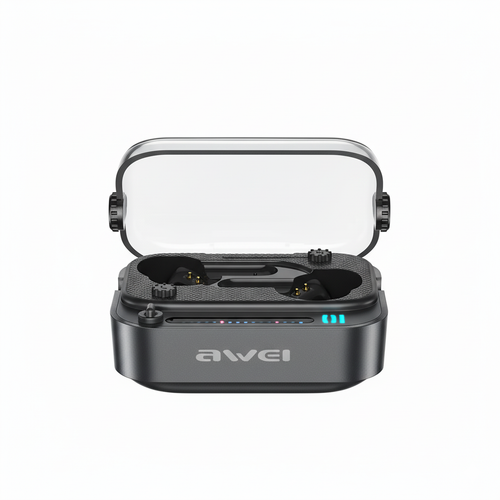 Awei T58 TWS Wireless Headphone In-Ear Earbuds Wireless Earbuds Voice Wake Up Wireless Gaming Wireless Earbuds