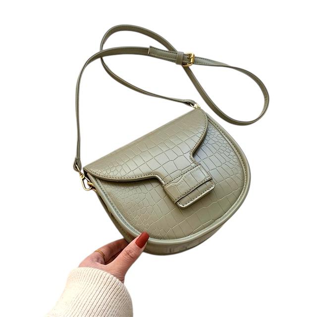 Women's shoulder fashion saddle bag