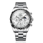 Olevs 2945 Men's watch luminous chronograph moon phase luxury brand fashion diving series men's watch