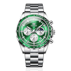 Olevs 2945 Men's watch luminous chronograph moon phase luxury brand fashion diving series men's watch