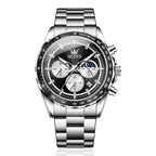 Olevs 2945 Men's watch luminous chronograph moon phase luxury brand fashion diving series men's watch