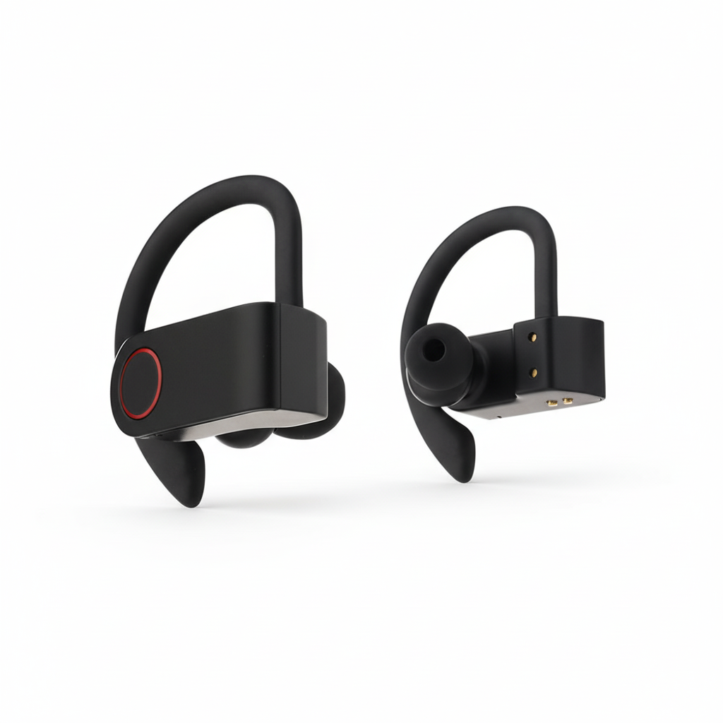 TWS A9 Wireless Bluetooth Earphone Over Ear Earbuds Noise Cancelling 9D Stereo Headphone WIreless Bluetooth Earphone