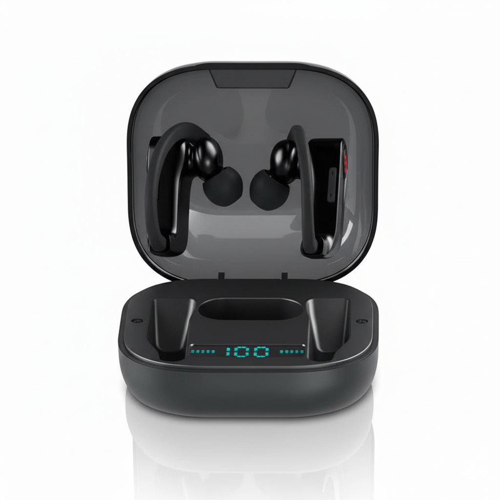 Q62 Wireless Bluetooth Headphone Ear Hook High Sound Quality Earphone TWS Waterproof Wireless Bluetooth Earbuds