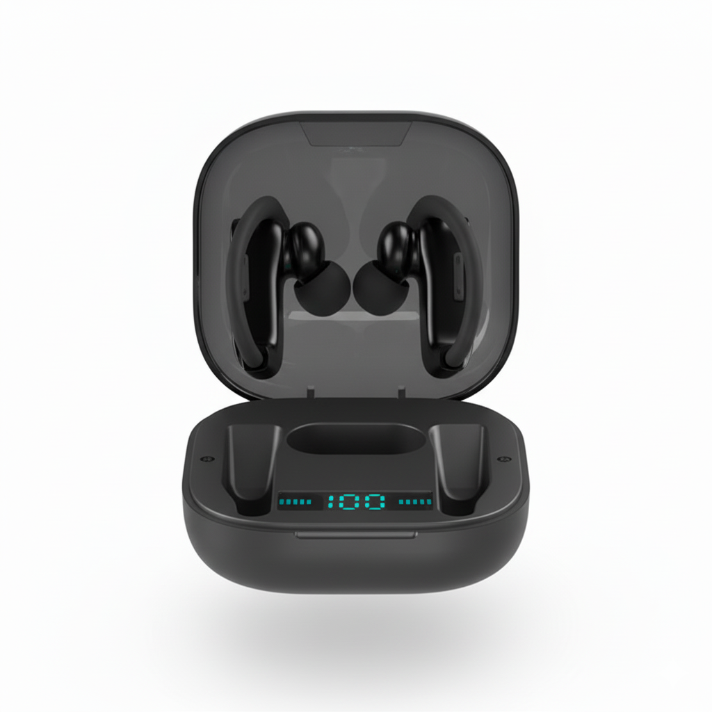 Q62 Wireless Bluetooth Headphone Ear Hook High Sound Quality Earphone TWS Waterproof Wireless Bluetooth Earbuds