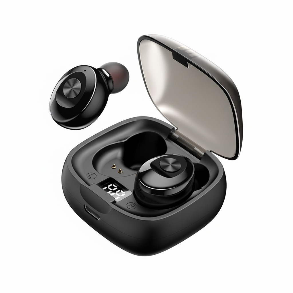 TWS Wireless Earphone Stereo Surround Earphone Bluetooth Headset Mini Wireless Earbuds Waterproof Headphone